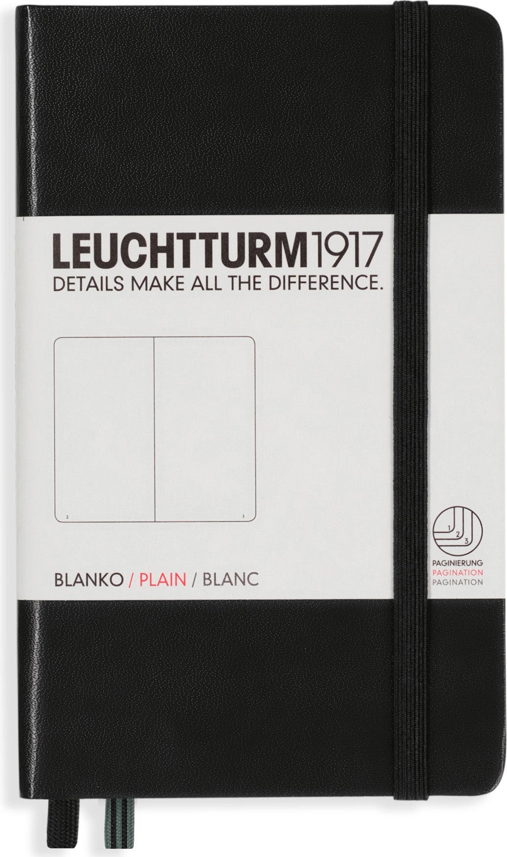Anteckningsbok A6 Olinjerad Leuchtturm 1917