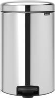 Pedalhink NewIcon Borstadstål 20 liter Brabantia