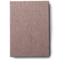 Anteckningsbok Tyg A5 Linjerad Grå