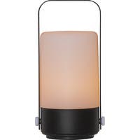 Lykta LED Flame Svart