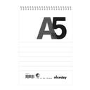 Spiralblock A5 100blad linjerat