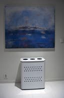 Avfallstunna Patrik vit 3 hål