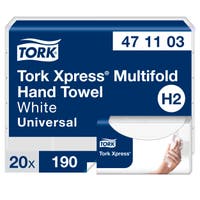 Handduk Tork Xpress® Multifold H2 3800/bal