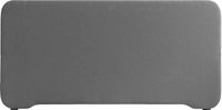 Bordsskärm Edge 800 x 400 mm  grå