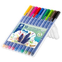 Fiberpenna Triplus Staedtler 1,0 10 st/fp