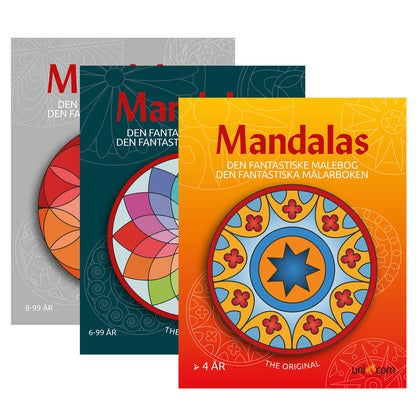 Målarbok Mandalas