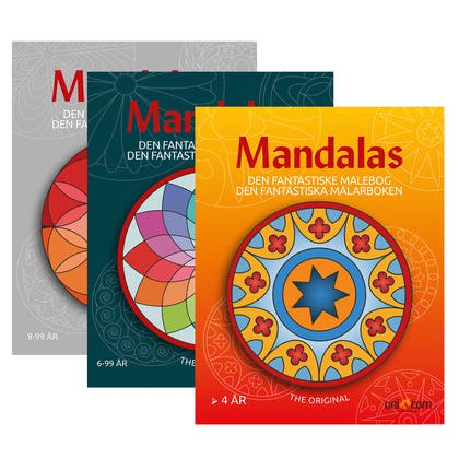Målarbok Mandalas