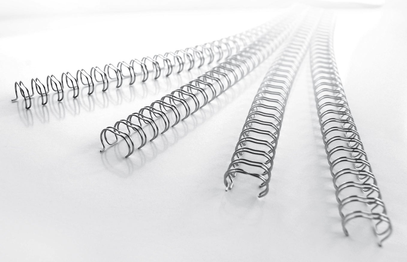 Stålspiral 34-r  11mm sil 100f