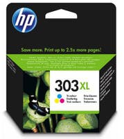 Bläckpatron HP No303 XL CMY 3-färg
