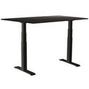Skrivbord el Easydesk Adapt VI 120x80 cm svart