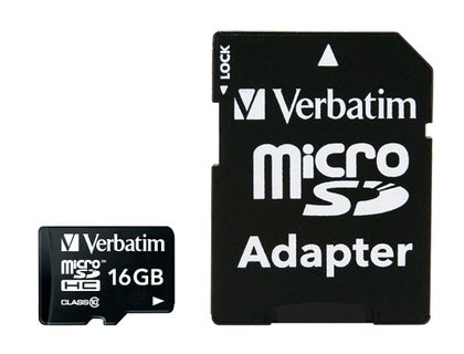 Minneskort Premium Micro SDHC kort med SDHC-adapter Verbatim
