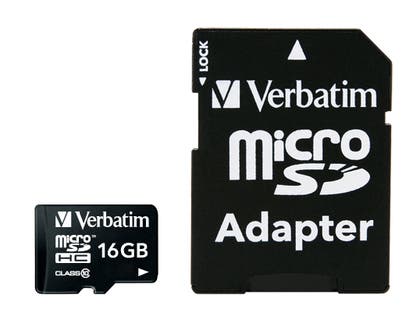 Minneskort Premium Micro SDHC kort med SDHC-adapter Verbatim