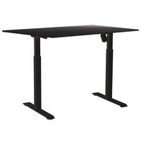 Skrivbord el Easydesk Adapt I 140x80 cm svart