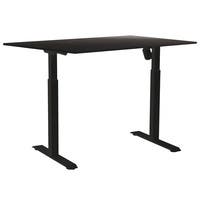 Skrivbord el Easydesk Adapt I 140x80 cm svart