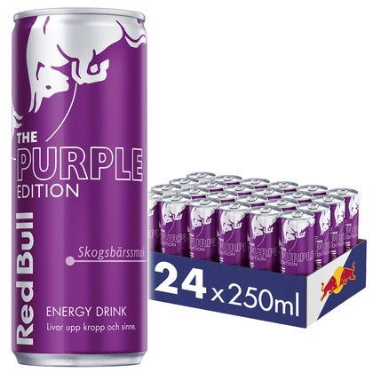 Energidryck Red Bull Purple Edition 25 cl inkl. pant
