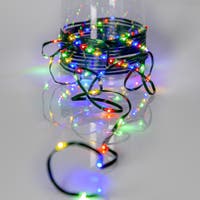 Ljusslinga Dew Drop grön 36 m multifärg