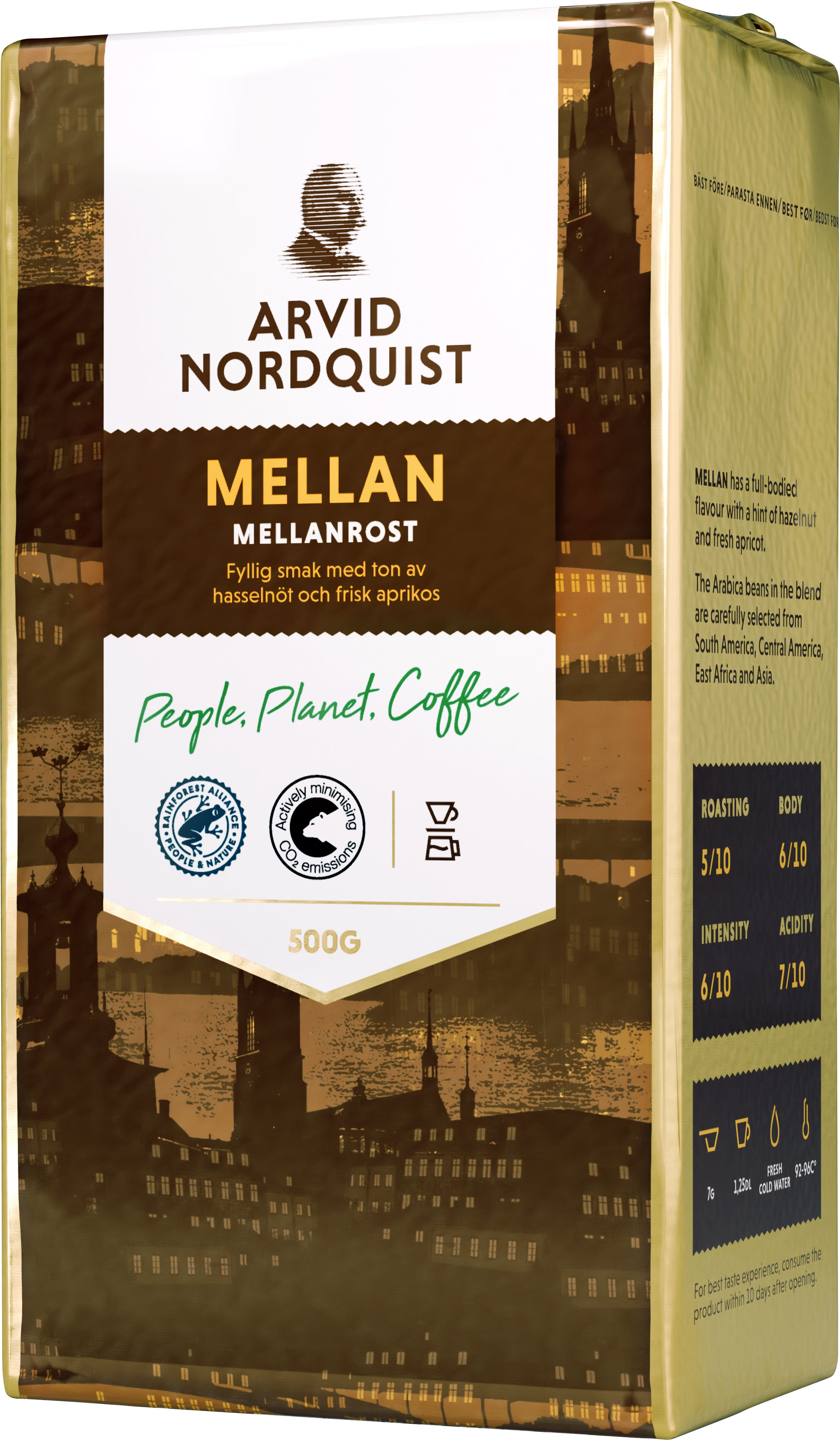 Kaffe Classic mellanrost malet bryggkaffe 500 g