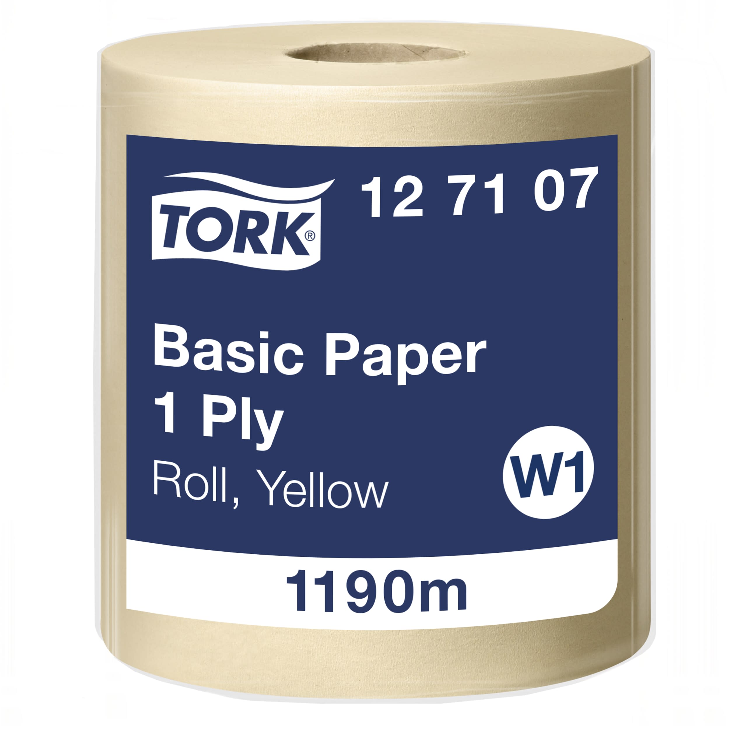 Papper Tork Basic W1 1190 m gul