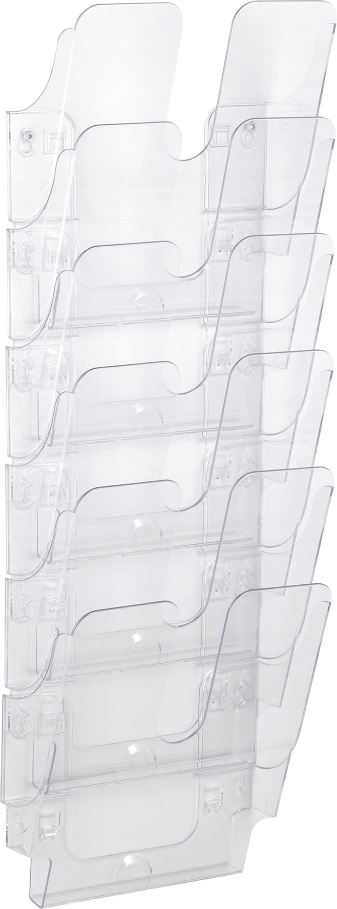 Blankettfack Flexiplus 6 A4 stående transparent