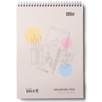 Ritblock A4 spiral Office Depot 100 g 70 blad