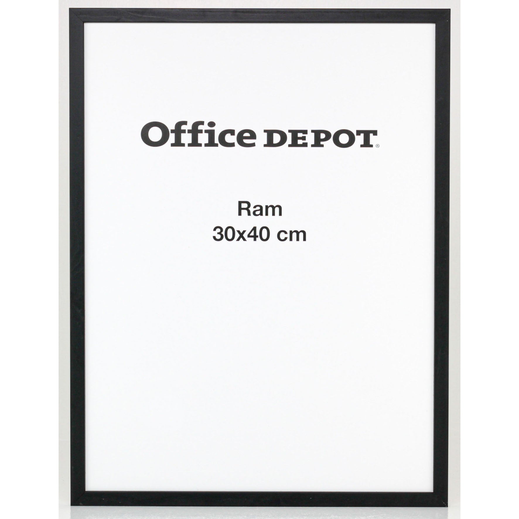 Ram 30 x 40 cm Svart