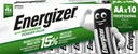 Energizer Laddningsbara Batterier AA 10-pack 2000mAH