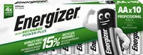 Energizer Laddningsbara Batterier AA 10-pack 2000mAH