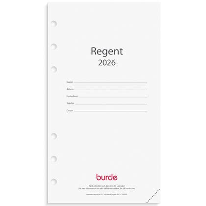 Kalender Regent 2026 kalendersats