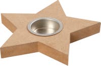 Värmeljusstake MDF d=150 mm h=18 mm