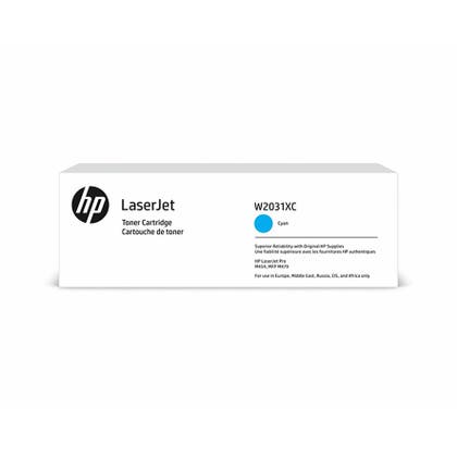 Toner HP W2031XC Contract cyan