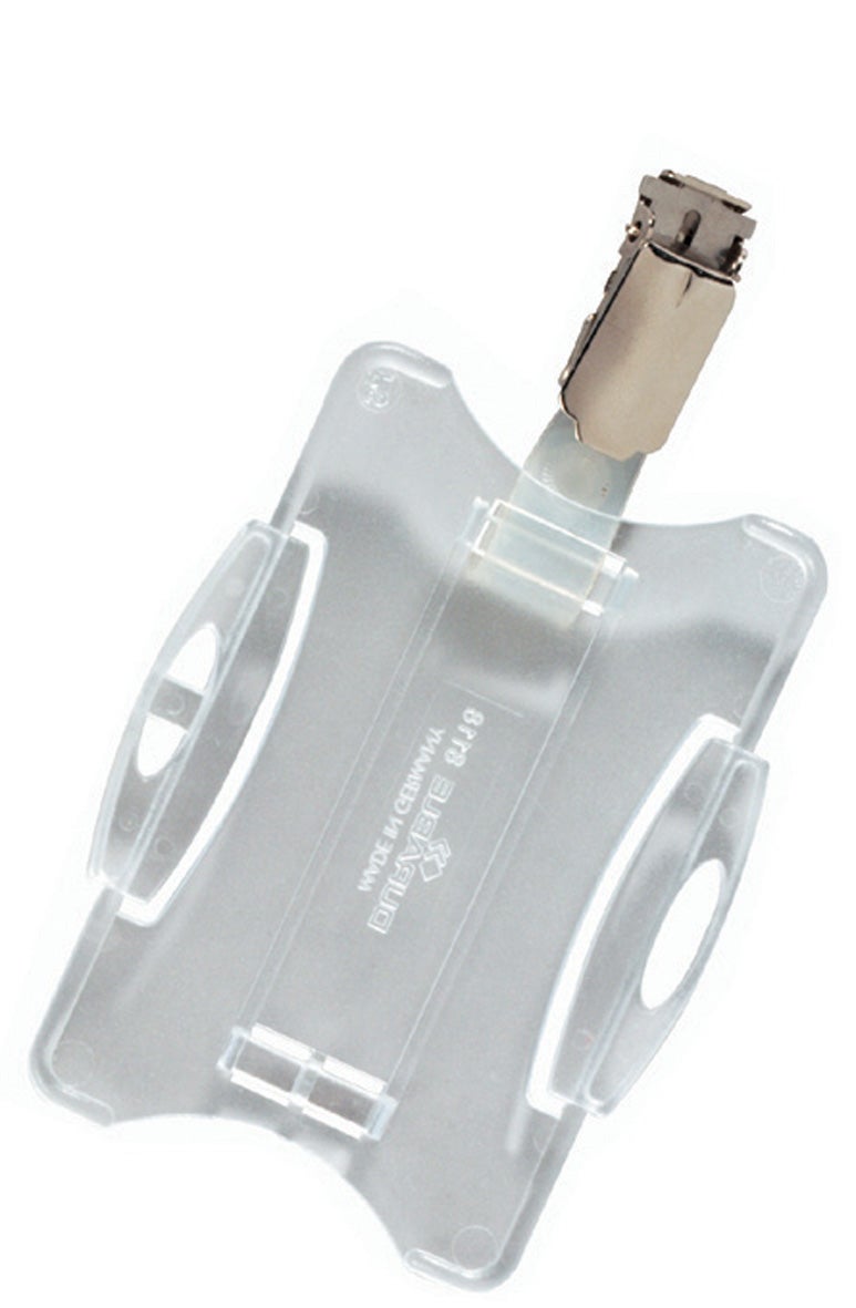 Korthållare Durable med clips