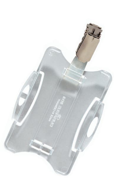 Korthållare Durable med clips