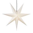 Adventsstjärna papper Frozen 70 cm vit
