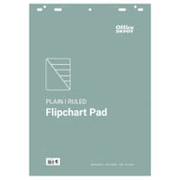 Blädderblock Office Depot 600 x 850 mm linjerad/olinjerad 50 blad/block