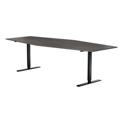 Konferensbord 2800x1200x800 mm Svart underrede