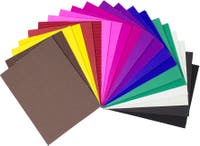 Wellpapp 50x70 cm mixade färger 10-pack