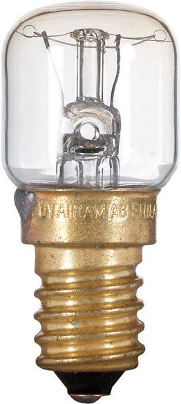 Ugns- och fryslampa Airam E14 2700K 15W 80lm 1000h