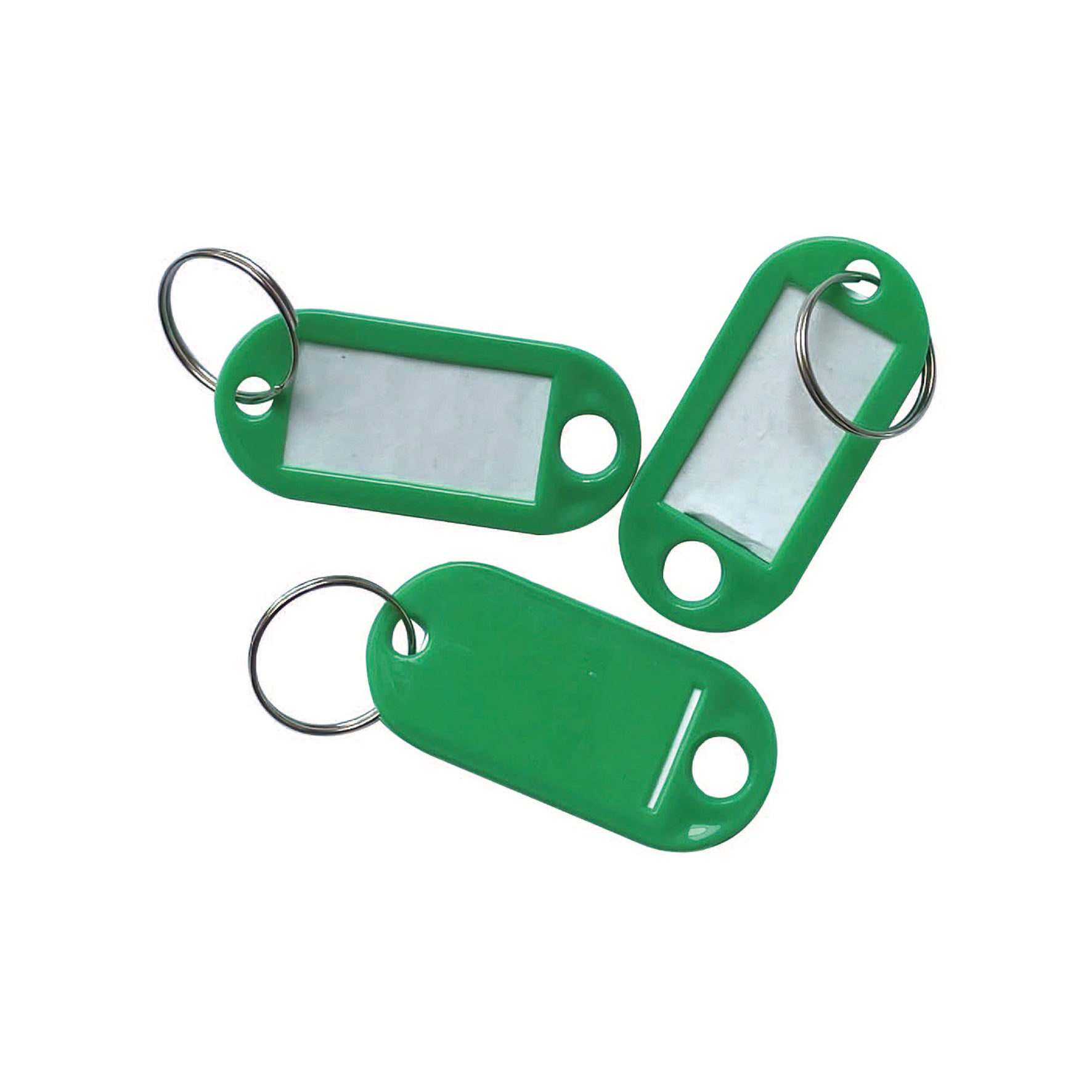 Nyckelbricka 50x22 mm grön