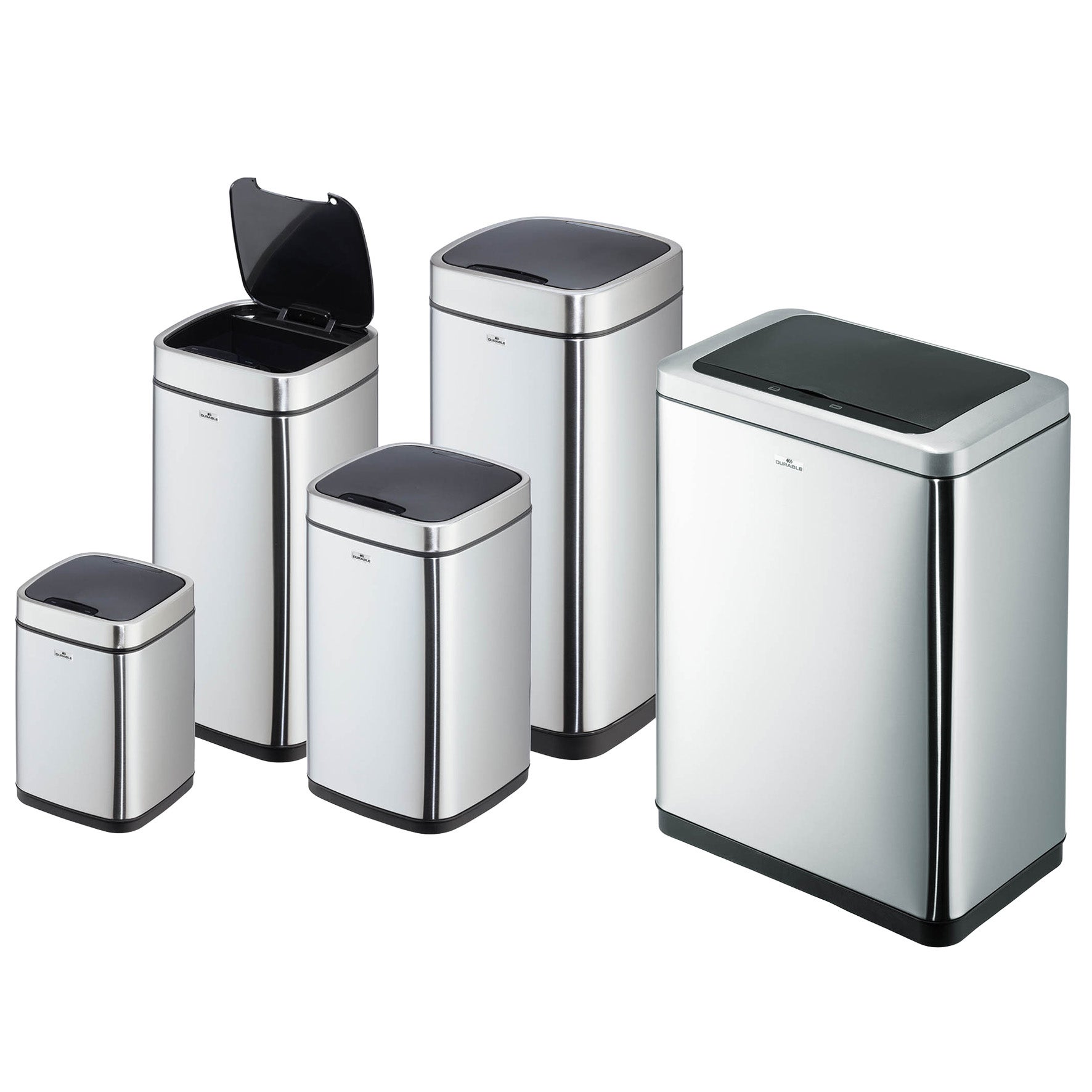 Papperskorg sensor No touch Durable Flera storlekar