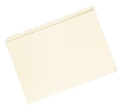 Innermapp 5-flik A4 till hängmapp