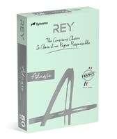 Färgat kopieringspapper Rey Adagio A4 80g 500/fp Bright Green