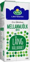 H-Mjölk Arla Mellanmjölk 1,5% laktosfri 1 liter Lång Hållbarhet
