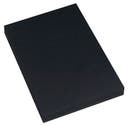 Gladkartong 180g A3 svart 20/fp
