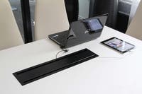 Bi-Box 605 x 150 mm dubbel svart