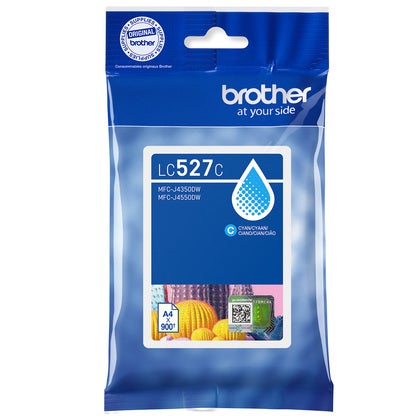 Bläckpatron Brother LC527C 0,9K Cyan