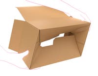 Snabbottenlåda 250 x 180 x 150 mm 3 mm