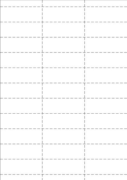 Hyllkantsetiketter på A4-ark