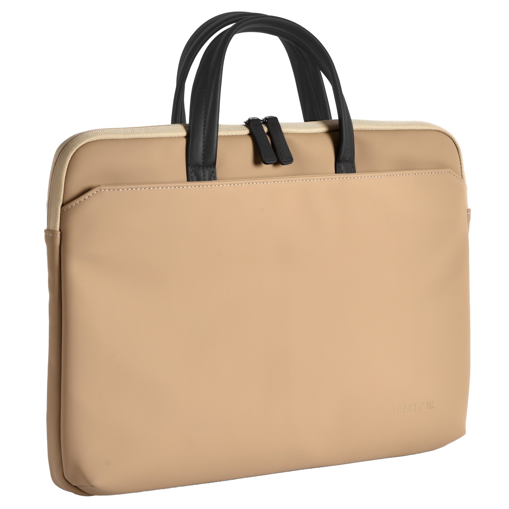 Datorväska RW Santa Monica PU 16" khaki