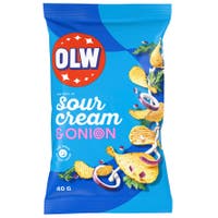 Chips OLW Sourcream & Onion 20 x 40 g