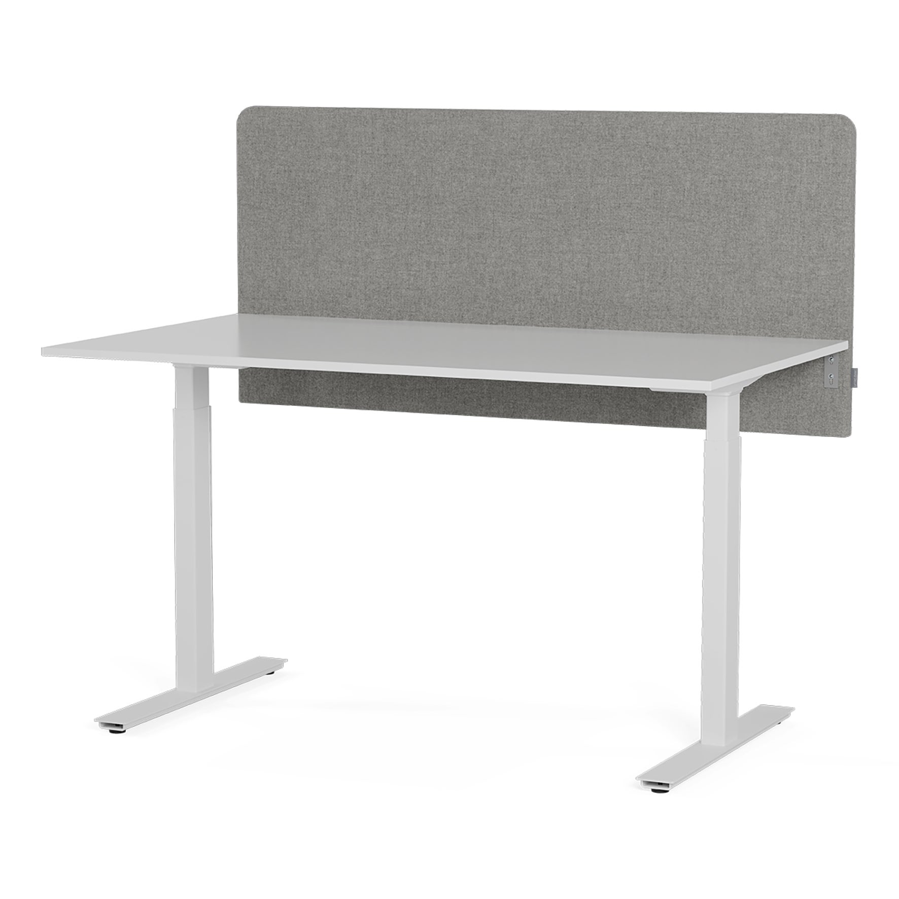 Bordsskärm Selma 1200 x 650 mm Grå